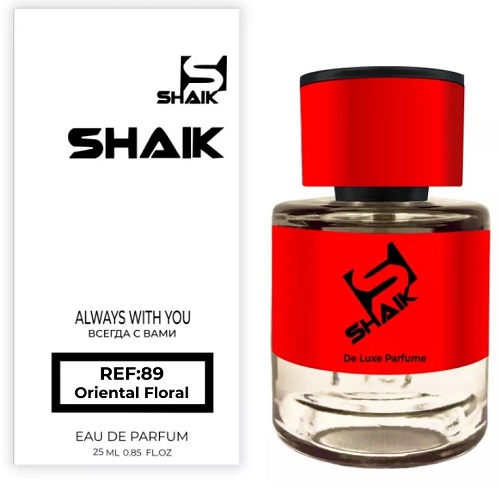 ПАРФЮМЕРНАЯ ВОДА SHAIK U 089 DELUX Oriental floral 25мл