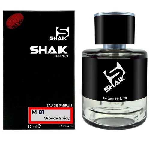 ПАРФЮМЕРНАЯ ВОДА SHAIK M 081 Woody Spicy 50мл